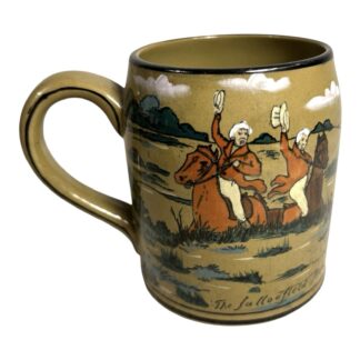 Antique Buffalo Pottery Mug Beer Stein Fallowfield Hunt Series