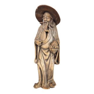 Antique Chinese Export Ceramic Mudman Daoist Immortal Scholar Figure